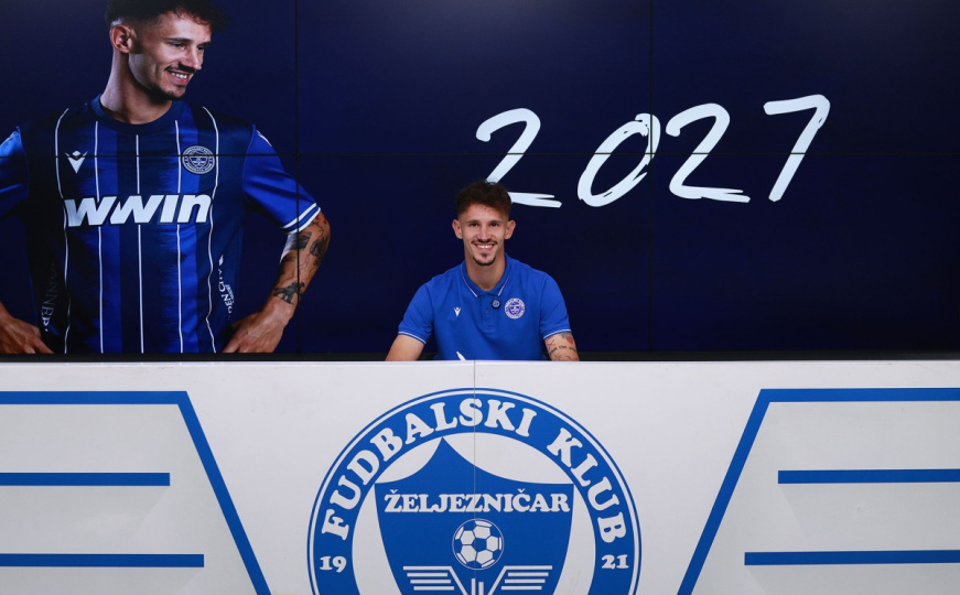 FK Željezničar produžio ugovor sa sjajnim ofanzivcem do 2027. godine