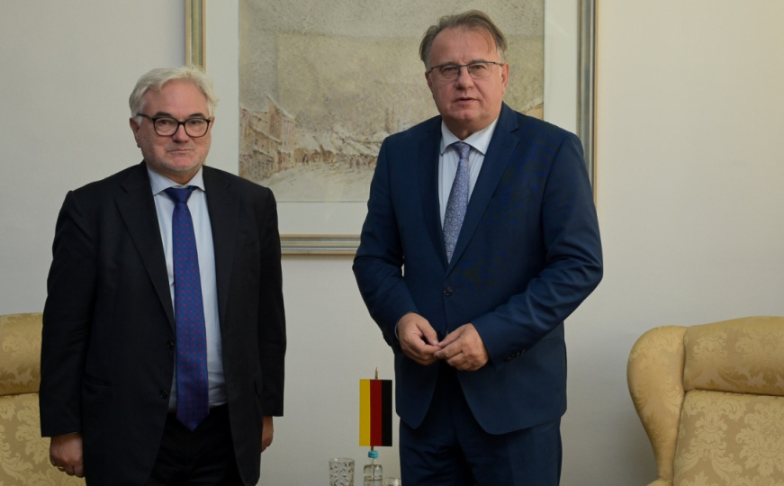 Nermin Nikšić se sastao sa ambasadorom Njemačke u BiH: Nastavak podrške na putu ka EU