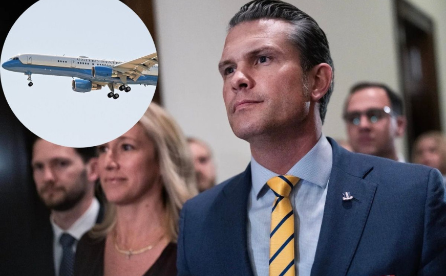 Drama na nebu: Avion koji je prevozio šefa Pentagona prinudno sletio u Velikoj Britaniji