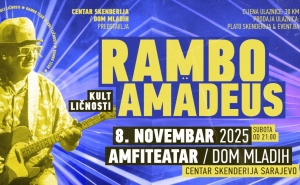Rambo Amadeus 8. novembra u Domu mladih