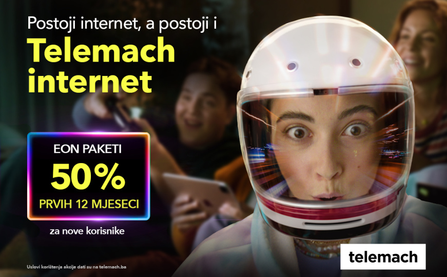 Ubrzajte svoj digitalni svijet: Iskoristite 50% popusta prvih 12 mjeseci na EON pakete
