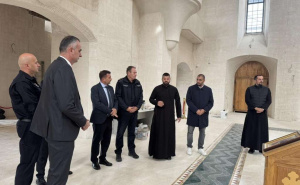 Kordić, Rahimić i Perić posjetili Sabornu crkvu u Mostaru i iskazali podršku srpskoj zajednici