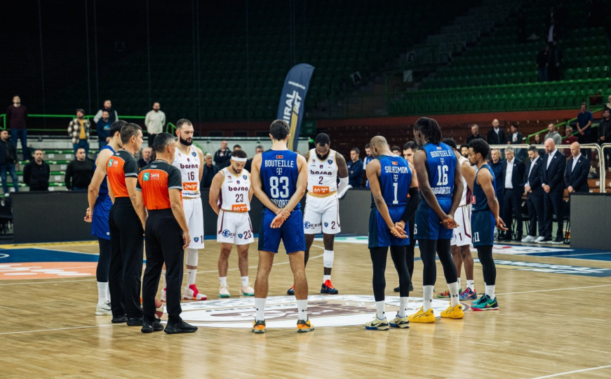 Uoči početka duela Bosne i Budućnosti u Zetri: Odata počast Halidu Bešliću