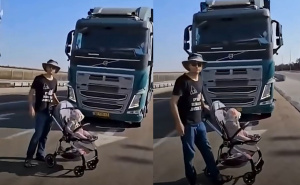 Novi nivo brutalnosti: Izraelski ekstremista koristi bebu da blokira humanitarnu pomoć za Gazu