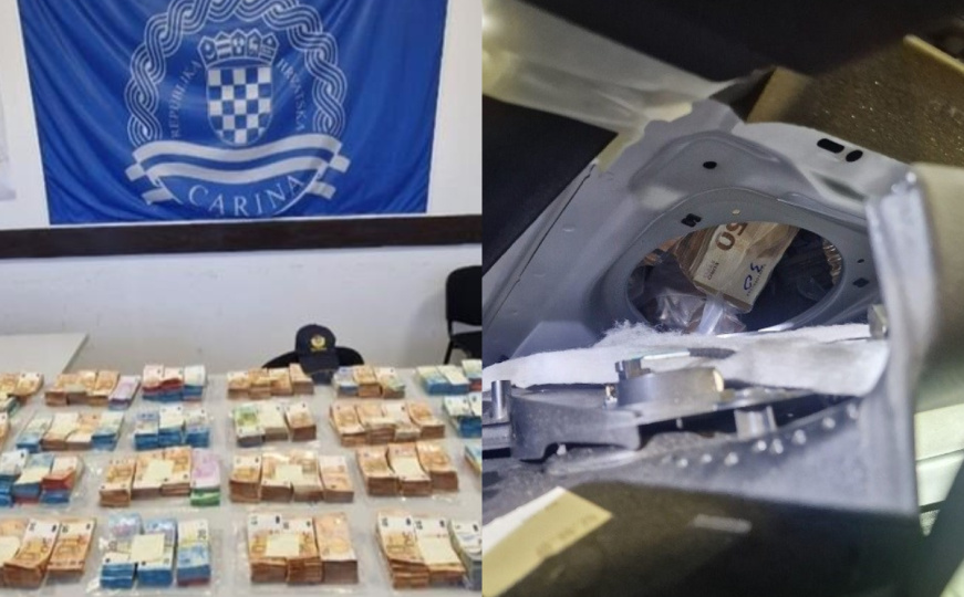 Rekordna zapljena na hrvatskoj granici: Albanac pao sa 700.000 eura, pogledajte gdje ih je sakrio