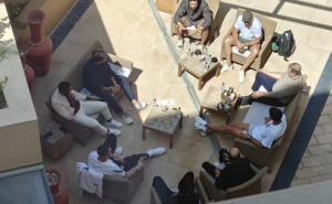 Krišom fotografiran susret velikana: O čemu su pričali Cristiano Ronaldo i Novak Đoković