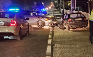 Teška nesreća kod Mostara: Sudarili se BMW i Golf, dvije osobe povrijeđene