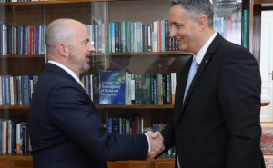 Novi susret u Predsjedništvu: Bećirović i Ginkel razgovarali o važnim pitanjima za BiH