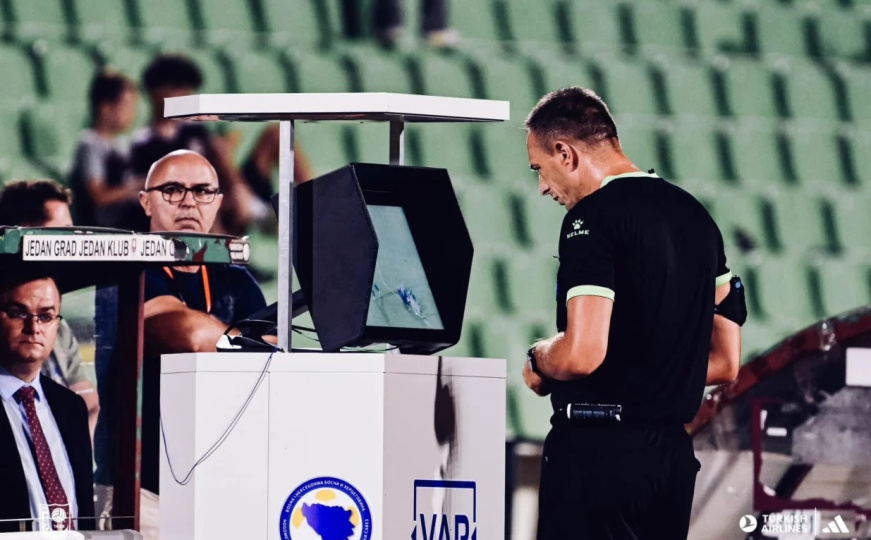 N/FS BiH suspendovao Elvedina Topuzovića nakon što je poništio čist gol Veležu