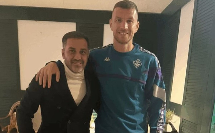 Edin Džeko se susreo sa igračem FK Sarajevo: Danas je vlasnik ćevabdžinice u Beču