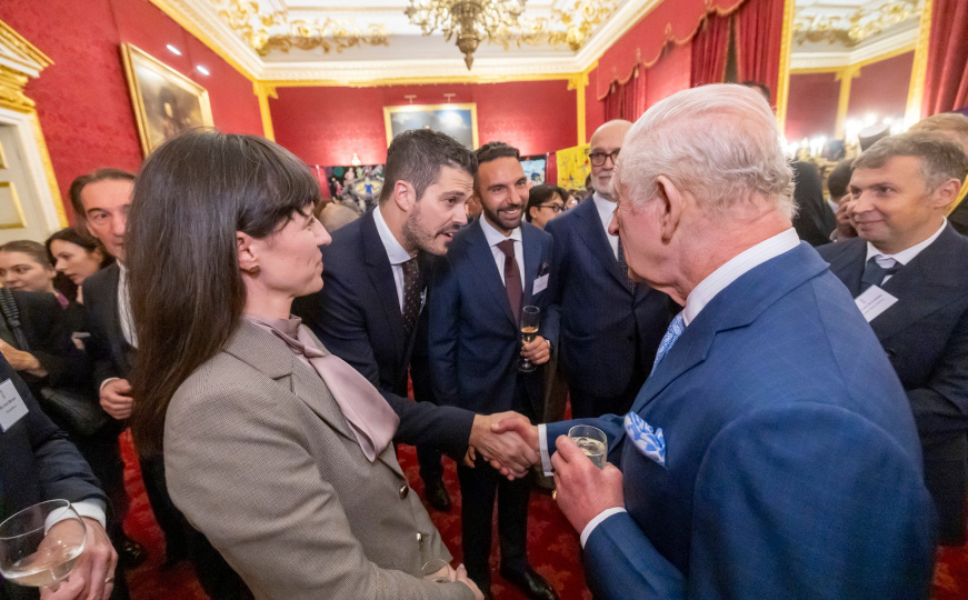 Direktor SFF-a Jovan Marjanović na prijemu kod kralja Charlesa: "Poseban trenutak za nas i regiju"