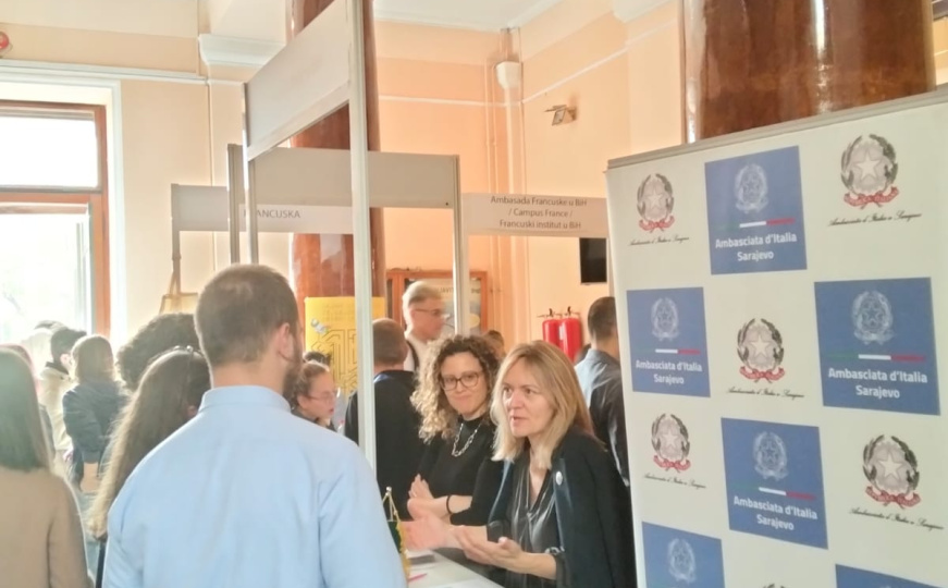 Italija kao zemlja partner na Sajmu stipendija UNSA: Mogućnosti za studente iz BiH