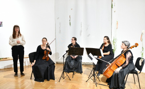 Muzički izraz i vizualno svjedočenje: Održan koncert gudačkog kvarteta SA Sinfonietta u Sarajevu