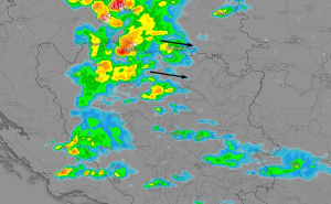 BH Meteo: Snažno nevrijeme stiglo u BiH, pratite kretanje oluje uživo