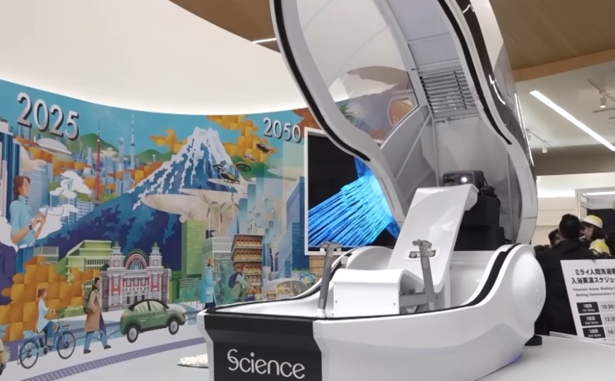 Japanci napravili "mašinu za pranje ljudi": Sve obavi za par minuta, pogledajte kako funkcioniše