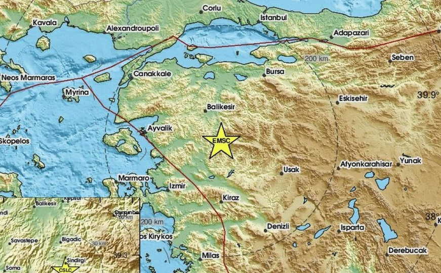 Snažan zemljotres pogodio Tursku