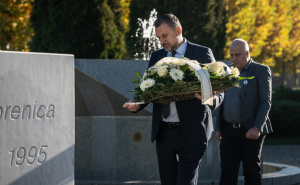 Konaković posjetio MC Srebrenica: "Rad Emira Suljagića i ekipe stručnjaka je vrijedan divljenja"