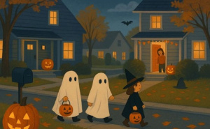 Mozgalica sa motivima Noći vještica: Možete li pronaći sve razlike za 15 sekundi?