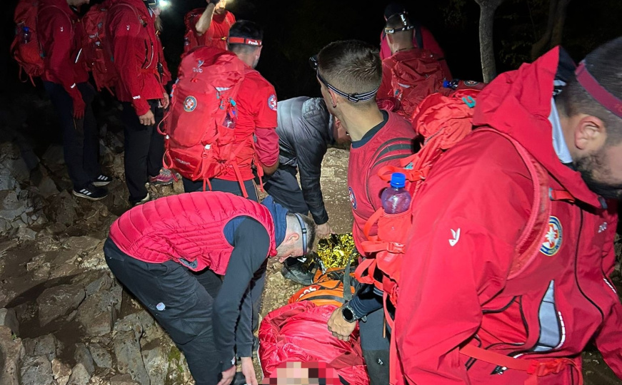 Akcija na Križevcu: HGSS spasio povrijeđenu državljanku Austrije