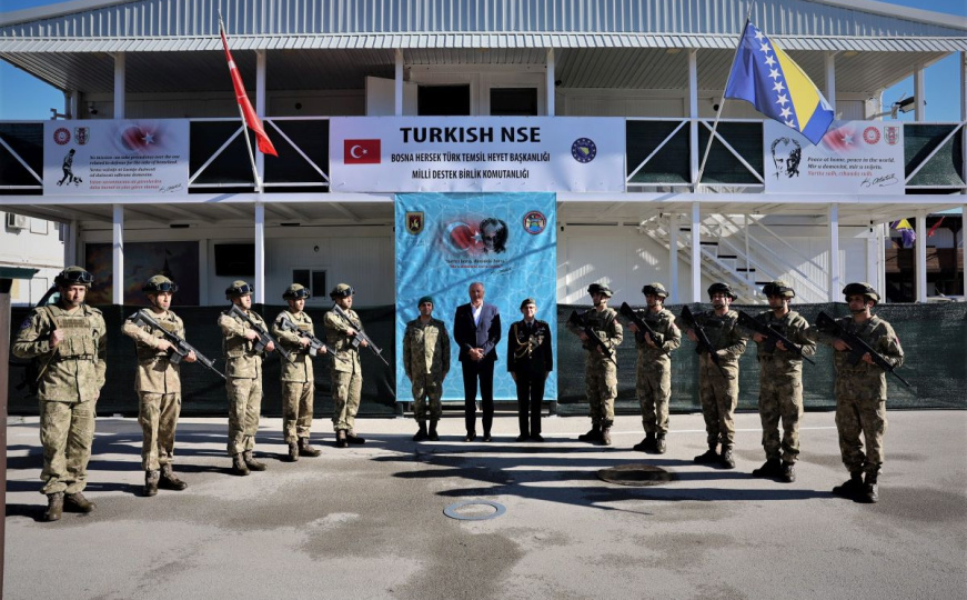 Zukan Helez se sastao sa komadantom EUFOR-a i posjetio turski kontigent misije ALTHEA