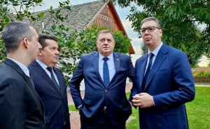 Dodik i Stevandić razjasnili navodne tenzije sa Srbijom: "Sve su to izmišljotine, Vučić je moj brat"