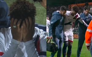 Teška povreda zvijezde PSG-a: Ostao ležati pa napustio stadion na štakama