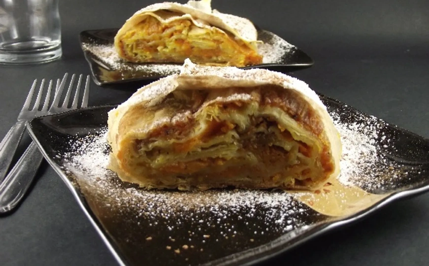 Hrskavi desert pun ukusa: Štrudla od bundeve idealna za hladne dane