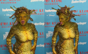 Kraljica Halloweena otišla korak dalje: Jedan detalj na njenom jezivom kostimu je sve zapanjio