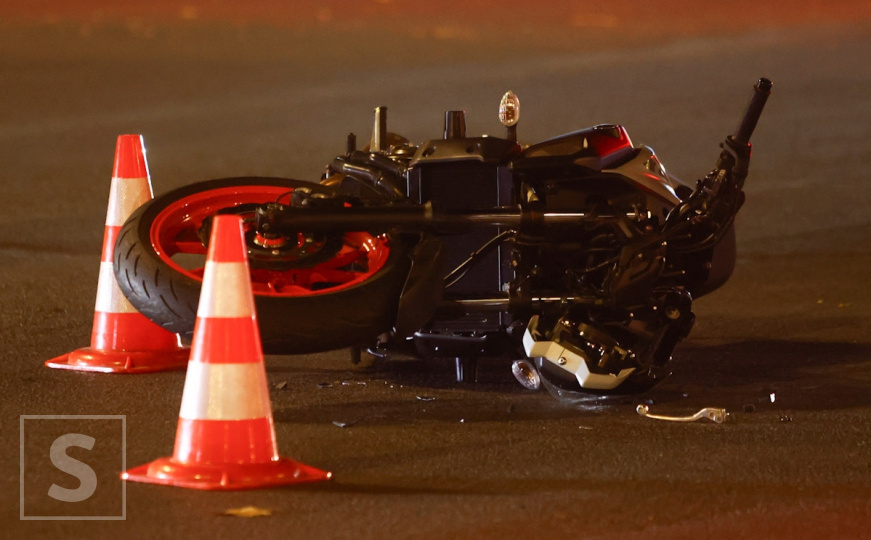Nesreća u Sarajevu: Na glavnoj saobraćajnici oboren motocikl