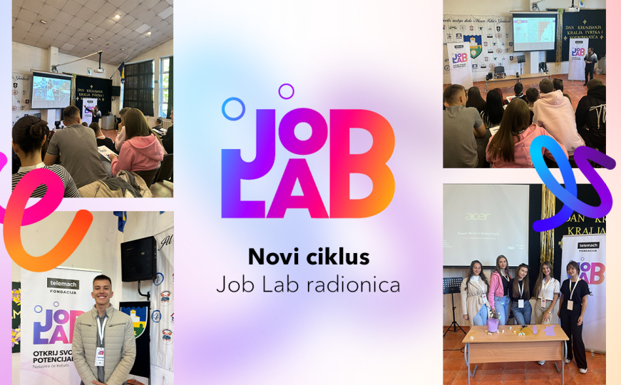 Otvorene prijave: Telemach sa svojom fondacijom pokrenuo novi ciklus Job Lab programa
