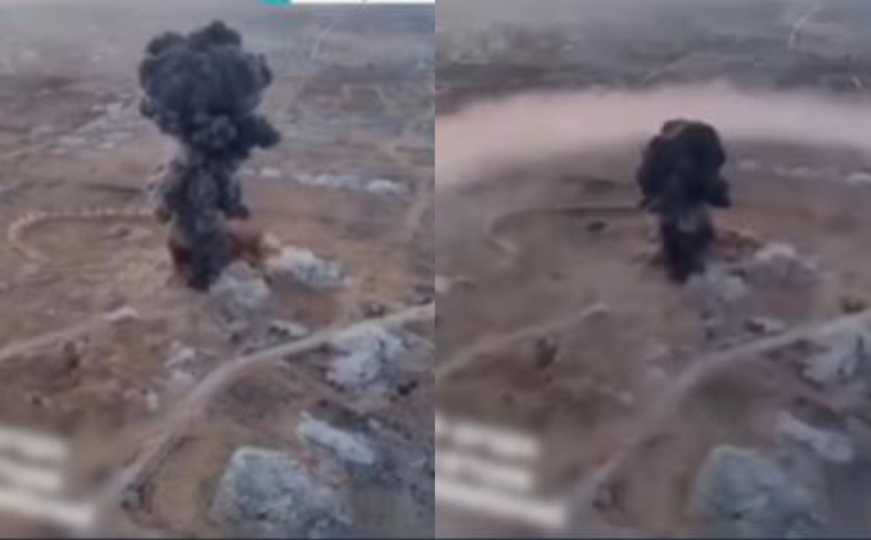 Objavljen snimak: Izrael koristi vrlo razorne projektile kako bi sravnio sa zemljom Istočnu Gazu