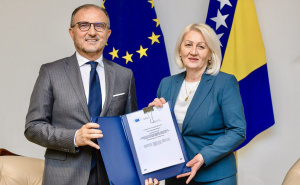 Soreca: "Vrata EU su otvorena, BiH mora isporučiti rezultate. Vrijeme za napredak je sada"
