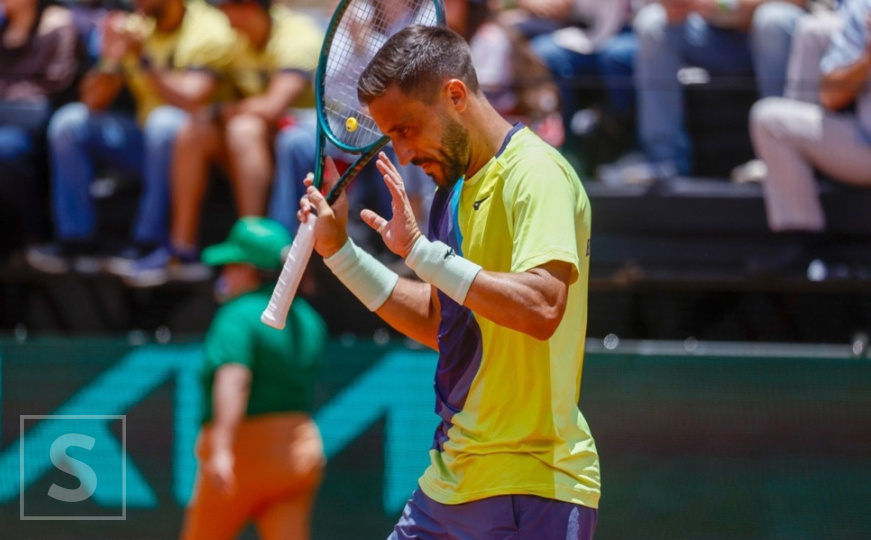 Džumhur zaustavljen u Atini: Amerikanac ga izbacio nakon preokreta