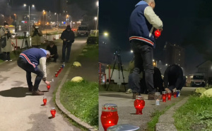 Dan nakon tragedije: Tuzlak odao počast svojim sugrađanima u Tuzli