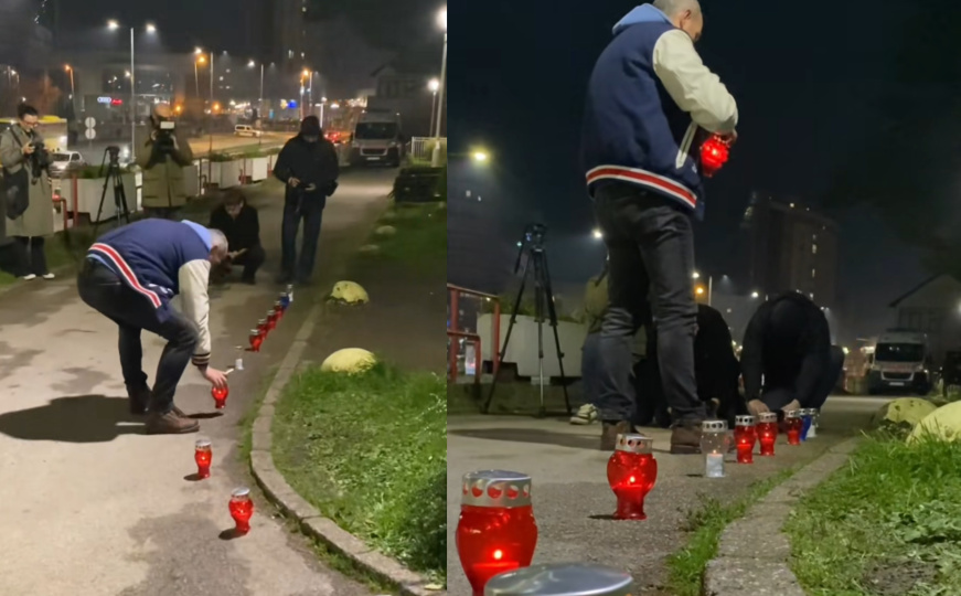 Dan nakon tragedije: Tuzlak odao počast svojim sugrađanima u Tuzli