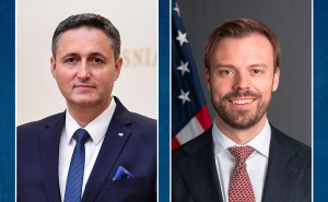 Bećirović razgovarao sa zvaničnikom State Departmenta: SAD ostaje ključni partner BiH