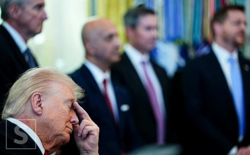 Muškarac se onesvijestio iza Trumpa u Bijeloj kući: Ovo je bila reakcija predsjednika SAD-a
