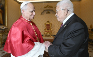 Papa Lav XIV se susreo sa Mahmoudom Abbasom: "Hitno pomoći civilima u Gazi"