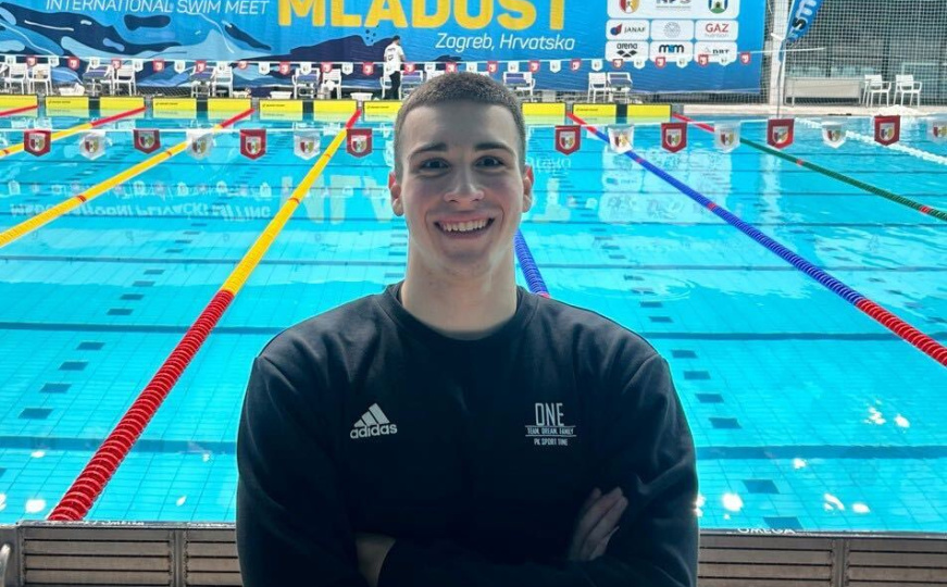 Kenan Dračić u Zagrebu isplivao novi apsolutni rekord BiH