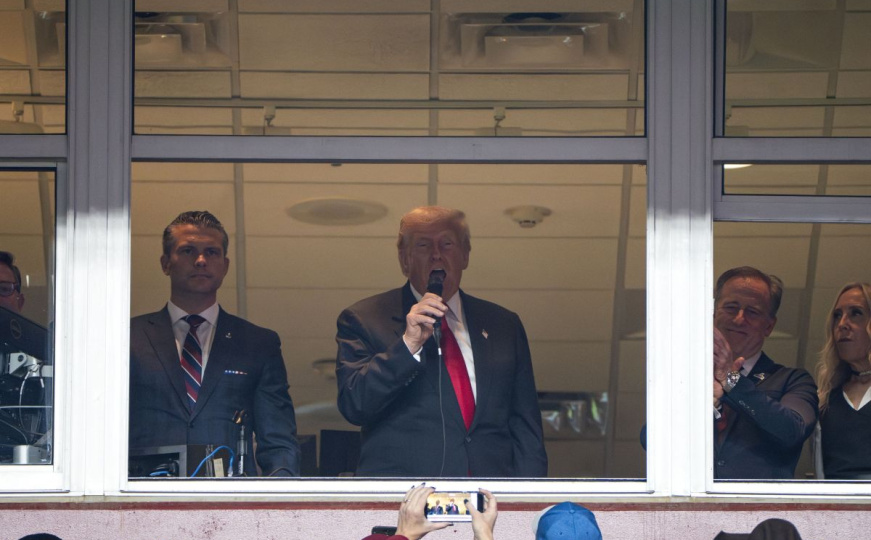 Planirani show nije prošao onako kako je zamislio
#DonaldTrump #Washington #NFL