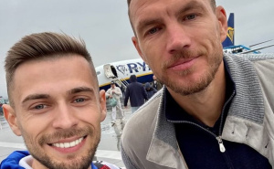 Edin Džeko došao u Sarajevo: Na okupljanje reprezentacije stigao letom od 30 eura