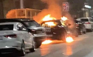 Gorio automobil u Vogošći: Oglasila se policija