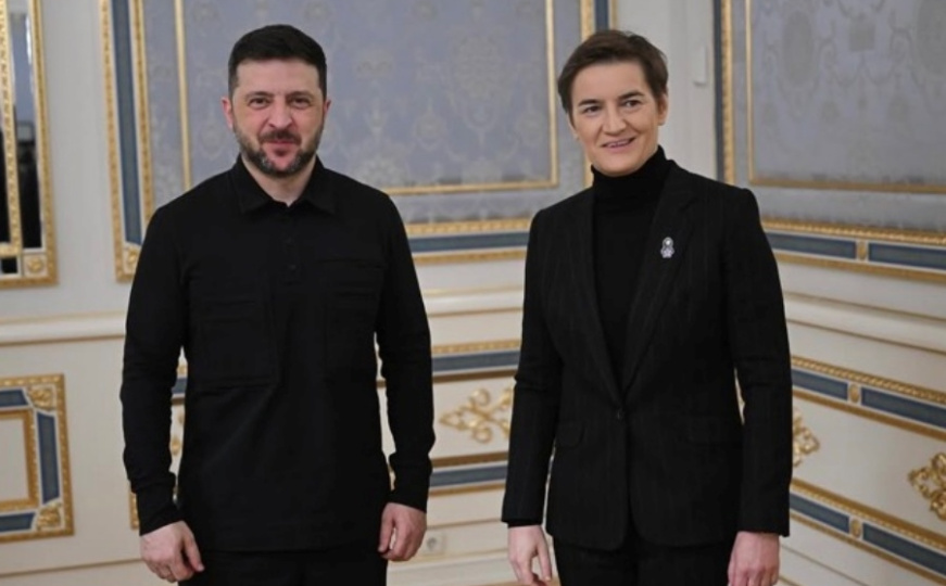 Susret u Kijevu: Ana Brnabić se sastala sa Volodimirom Zelenskim