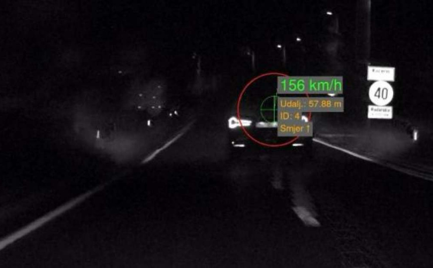 Opasna vožnja u BiH: Vozač BMW-om jurio 155 km/h i objavio snimku