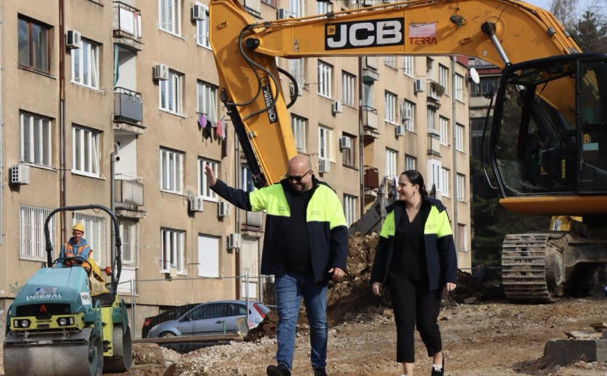 Pogledajte kako teku radovi na Južnoj longitudinali: Benjamina Karić i Adnan Šteta obišli gradilište