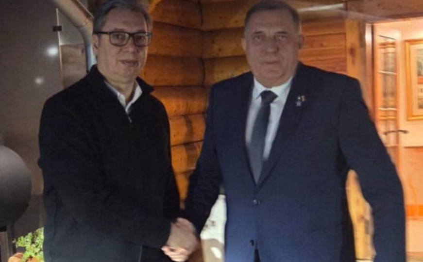 Dodik i Vučić se sastali nakon dva mjeseca