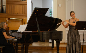 Klasična muzika u Sarajevu: Mirna Milkota Dizdarević i Dina Fejzić održale koncert na MAS-u