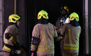 Požar u Tuzli: Gori stambeni objekat, vatrogasci na terenu