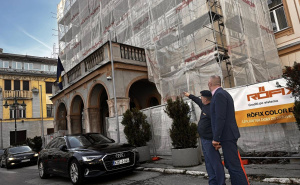 Zukan Helez obišao radove na obnovi Doma OSBiH: "Ova građevina je simbol našeg identiteta"