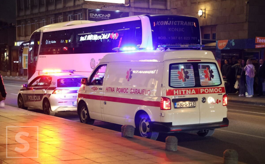 Saobraćajna nesreća u Sarajevu: Udaren pješak